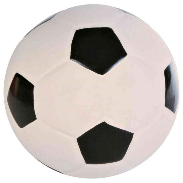 Hondenspeelgoed Trixie Football Latex Multicolour Binnenkant/Buitenkant
