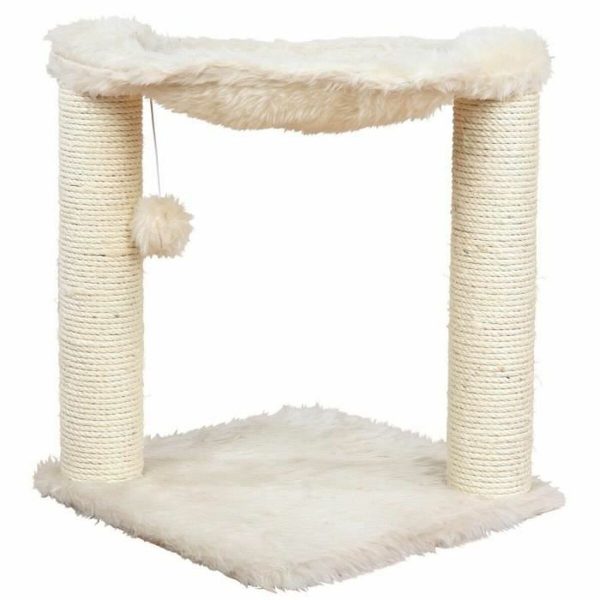 Krabpaal voor katten Trixie Baza Crème Hout Sisal 50 cm