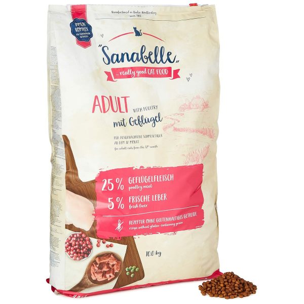 Kattenvoer BOSCH ADULT Volwassen Kip Vogels 10 kg
