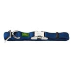 Hondenhalsband Hunter Alu-Strong Maat M Donkerblauw (40-55 cm)