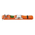 Hondenhalsband Hunter Alu-Strong Oranje Maat M (40-55 cm)