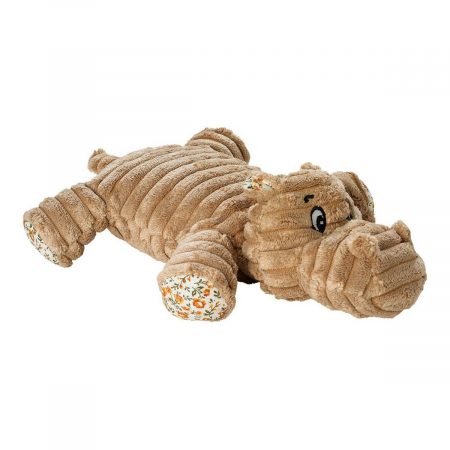 Hondenspeelgoed Hunter Huggly Amazonas Bruin Nijlpaard