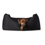 Bank voor honden Hunter Gent Zwart Polyester black (60 x 45 cm)