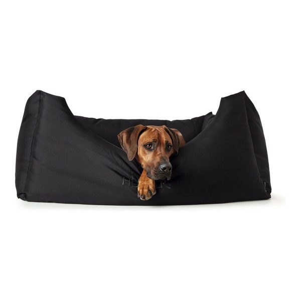 Bank voor honden Hunter Gent Zwart 80x60 cm