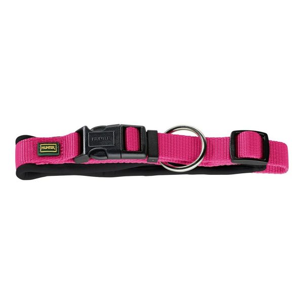 Hondenhalsband Hunter Neopren Vario Fuchsia (30-35 cm)