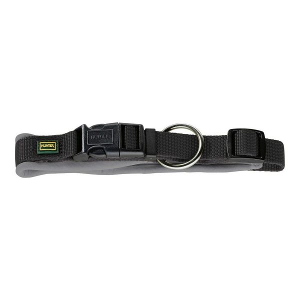 Hondenhalsband Hunter Neopren Vario Zwart (35-40 cm)