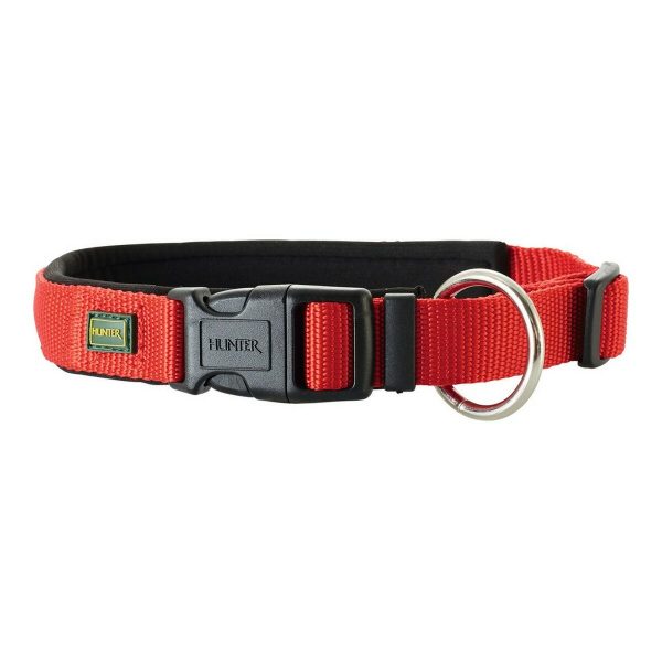 Hondenhalsband Hunter Neopren Vario Rood