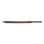 Hondenhalsband Hunter Neoprene Reflect Bruin (49-56 cm)
