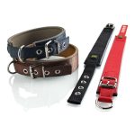 Hondenhalsband Hunter Neoprene Reflect Bruin (49-56 cm)