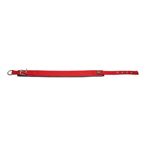 Hondenhalsband Hunter Neoprene Reflect Rood (54-61 cm)