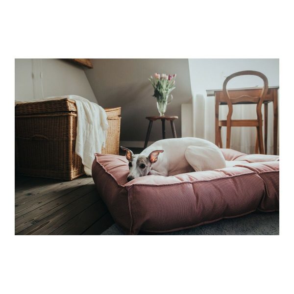Bed for Dogs Hunter LANCASTER Rood (120 x 90 cm)