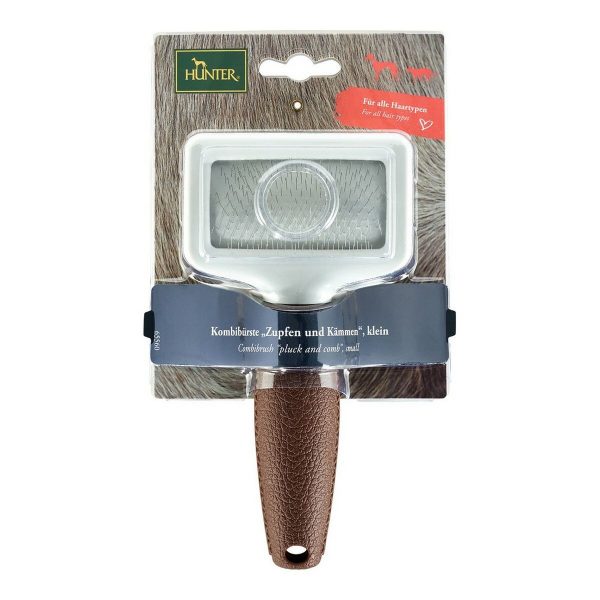 Rugkammen borstel Hunter 2 in 1