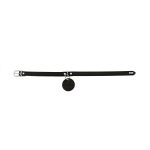 Hondenhalsband Hunter Aalborg Zwart XS 24-29 cm