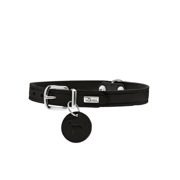 Hondenhalsband Hunter Aalborg Zwart XS 24-29 cm