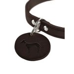 Hondenhalsband Hunter Aalborg Chocolade L 45-55 cm