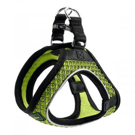 Hondentuigje Hunter Hilo-Comfort Maat S Limoen (42-48 cm)