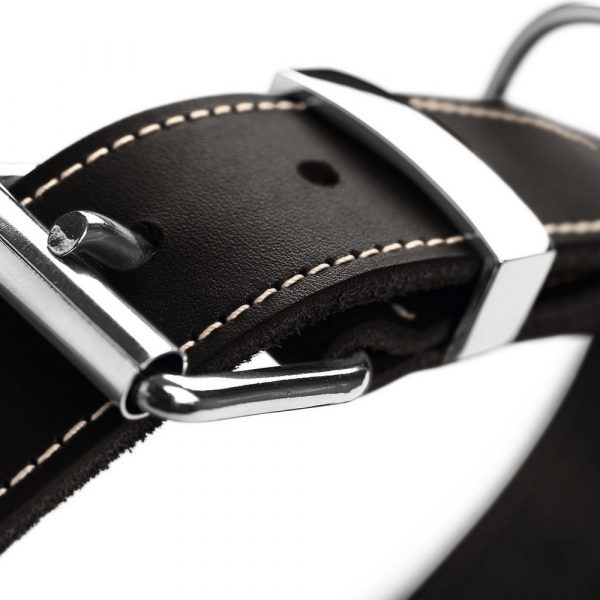 Hondenhalsband Hunter Aalborg Zwart (30-38 cm)
