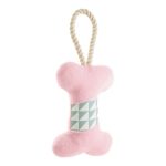 Kauwspeelgoed voor honden Hunter Salima Knuffel Met touw Roze Puppy's