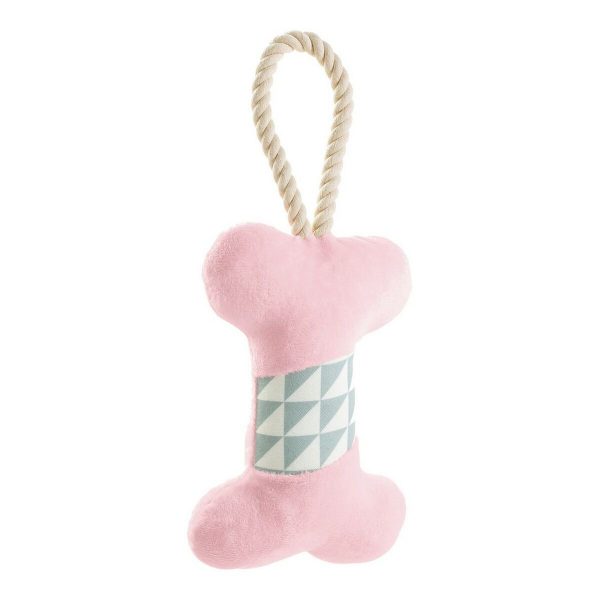 Kauwspeelgoed voor honden Hunter Salima Knuffel Met touw Roze Puppy's