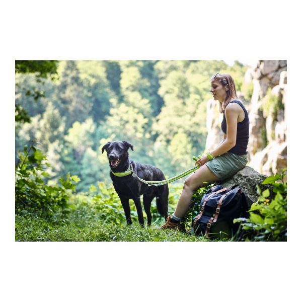 Hondenriem Hunter HILO Blauw (200 cm)