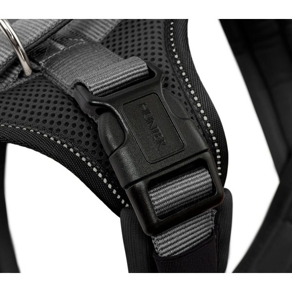 Hondentuigje Hunter Maldon Up Zwart 46-82 cm S/M
