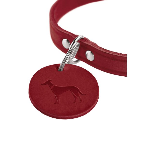 Hondenhalsband Hunter Aalborg Rood L 45-55 cm