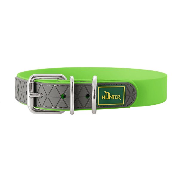 Hondenhalsband Hunter Convenience 23-31 cm Groen XS/S