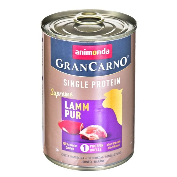 Natvoer Animonda  GranCarno Lam 400 g