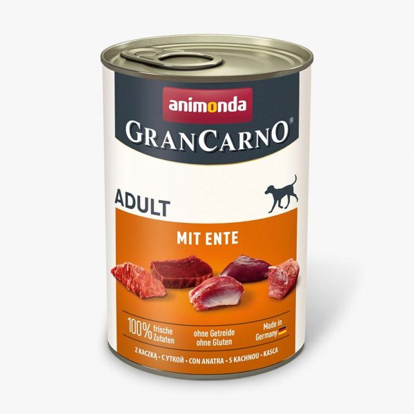 Natvoer Animonda  GranCarno Adult Eend Varken 400 g