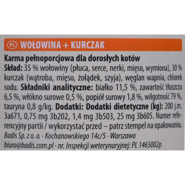 Kattenvoer Animonda Adult Kip Kalfsvlees 200 g