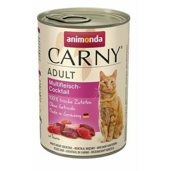 Kattenvoer Animonda Carny Kip Kalfsvlees Wild zwijn 400 g
