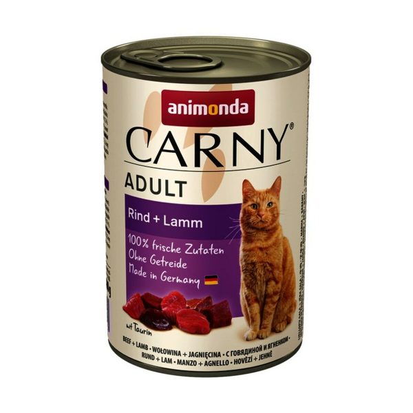 Kattenvoer Animonda Carny Kalfsvlees Lam 400 g