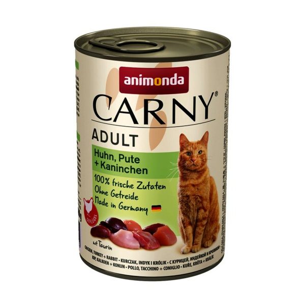 Kattenvoer Animonda Carny Kip Pauw Konijnenvlees 400 g