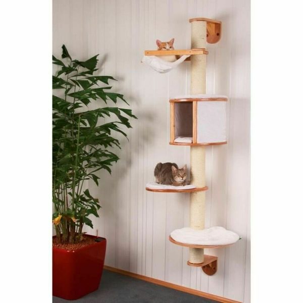 Krabpaal voor Katten Kerbl Wit 168 cm