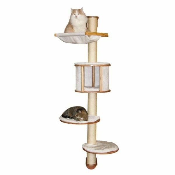 Krabpaal voor Katten Kerbl Wit 168 cm