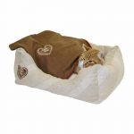 Hondenbed Kerbl Love You 47 x 37 cm Beige