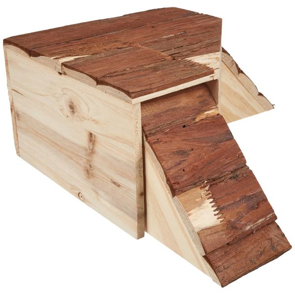 Miniatuurhuis Kerbl Knaagdieren 37 x 37 x 16 cm Bruin Hout