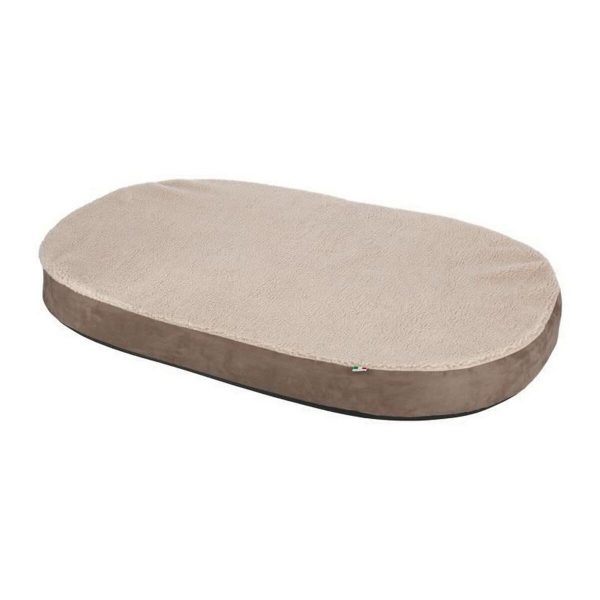Hondenbed Kerbl Oval 100 x 65 x 8 cm Beige