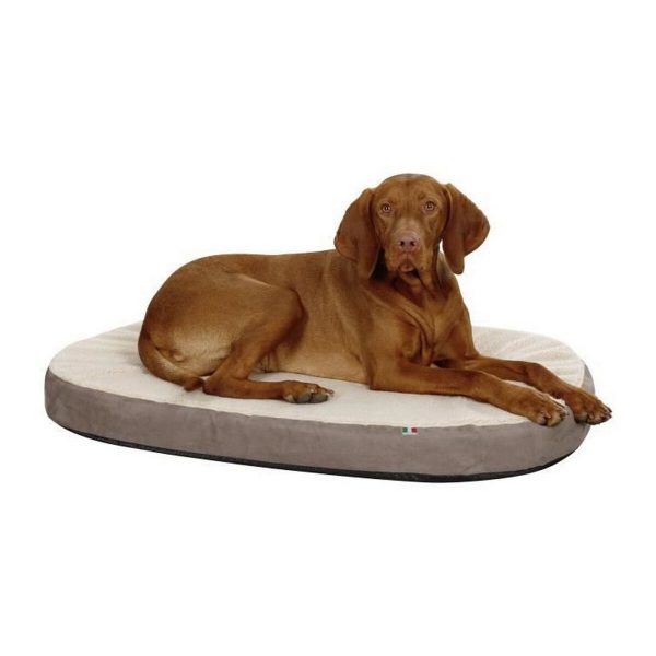 Hondenbed Kerbl Oval 100 x 65 x 8 cm Beige