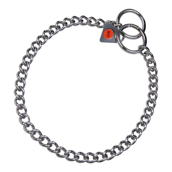 Hondenhalsband Hs Sprenger Zilverkleurig 2 mm Schakels Gedraaid 60 cm