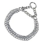 Hondenhalsband Hs Sprenger Zilverkleurig 2 mm Dubbel Schakels 50 cm