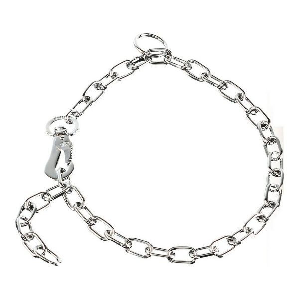 Hondenhalsband Hs Sprenger Zilverkleurig 3 mm Schakels Kort 65 cm