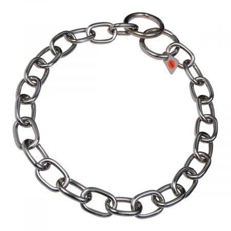 Hondenhalsband Hs Sprenger Zilverkleurig 4 mm Schakels Halflang 51 cm