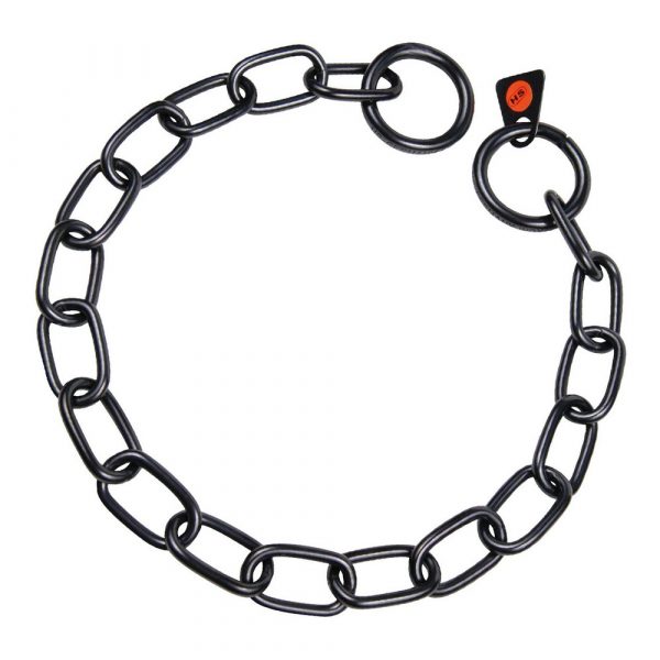 Hondenhalsband Hs Sprenger Zwart 3 mm Schakels Halflang (50 cm)