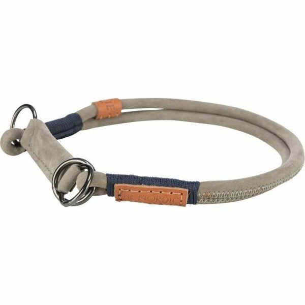 Hondenhalsband Trixie BeNordic Grijs L/XL 55 cm