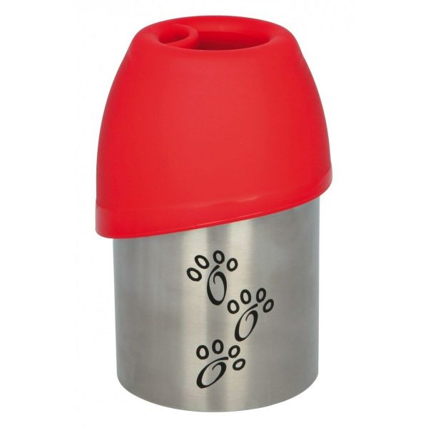 Fles Trixie 24605 Rood Roestvrij staal Plastic 300 ml