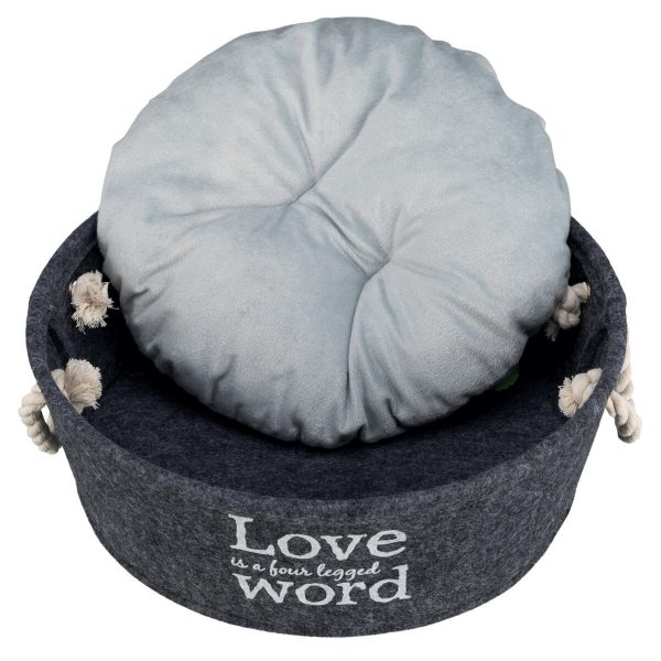 Hondenbed Trixie Lian Grijs Ø 37 cm