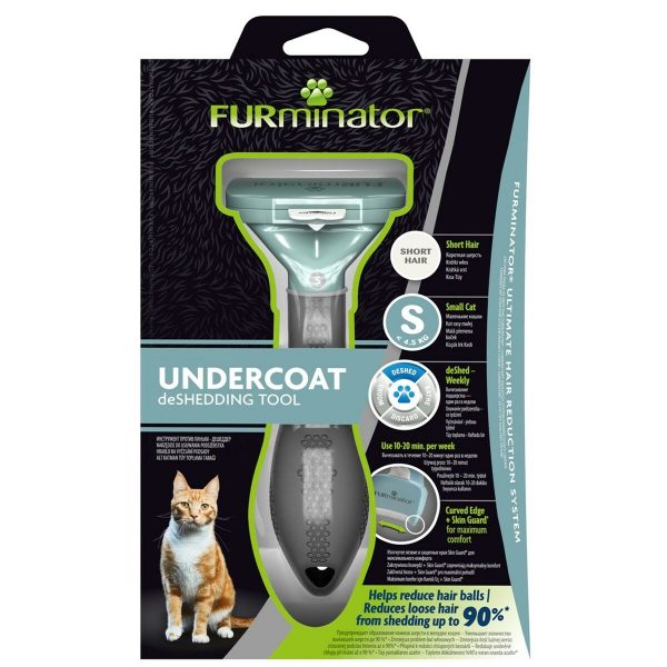 Borstel Furminator FUR151296 Kat Klein Zwart