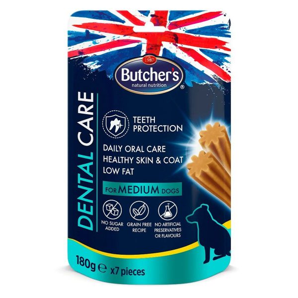 Snack voor honden Butcher's Dental Kip 180 ml 180 g