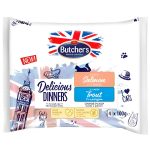 Kattenvoer Butcher's Delicious Zalm 4 x 100 g